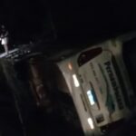 onibus-de-viagem-tomba-as-margens-de-rodovia-e-deixa-passageiros-feridos-no-ceara;-video
