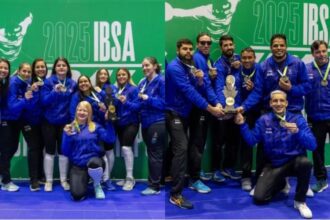 dobradinha-brasileira:-goalball-conquista-titulo-da-copa-america-no-feminino-e-masculino