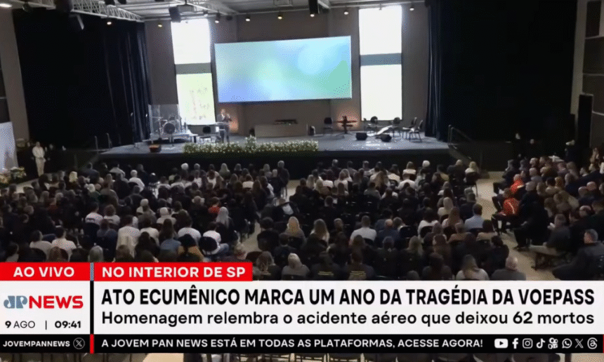 cerimonia-marca-um-ano-do-acidente-da-voepass-e-homenageia-vitimas