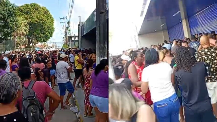 loja-cancela-inauguracao-apos-tumulto,-tiros-de-borracha-e-pessoas-machucadas-no-ceara;-video