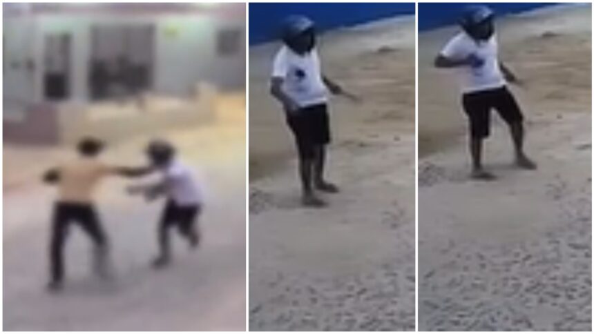video:-homem-ataca-outro-com-faca-e-acaba-esfaqueado-em-caninde,-no-ceara