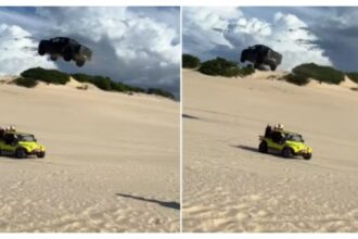 bombou-no-g1:-carro-‘voa’-por-cima-de-buggy-e-passageiros-em-duna-do-ceara;-veja-video