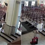 homem-invade-igreja-e-derruba-imagem-centenaria-em-fortaleza;-video