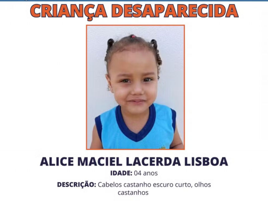menina-autista-de-4-anos-desaparece-em-mg;-buscas-entram-no-3o-dia