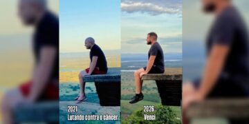 foto-de-padre-em-paisagem-antes-e-apos-remissao-do-cancer-viraliza:-‘espaco-de-memoria-e-gratidao’