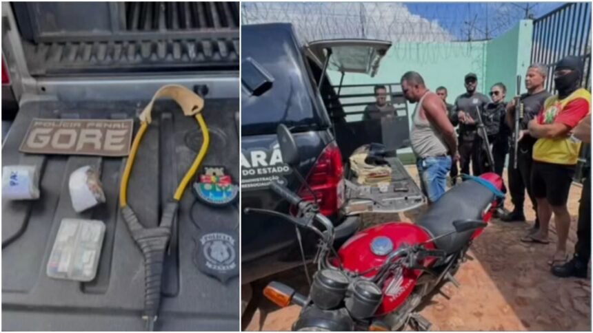 pai-e-preso-por-usar-baladeira-para-jogar-droga-para-o-filho-em-presidio-no-ceara