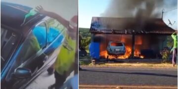 Comerciante teve prejuízo de mais de R$ 100 mil após ter bar, casa e carro incendiados por homem que exigia bebida