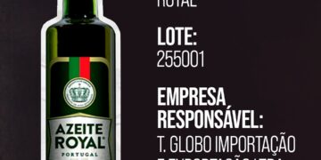 Anvisa proíbe azeite extravirgem da marca Royal por fraude na composição